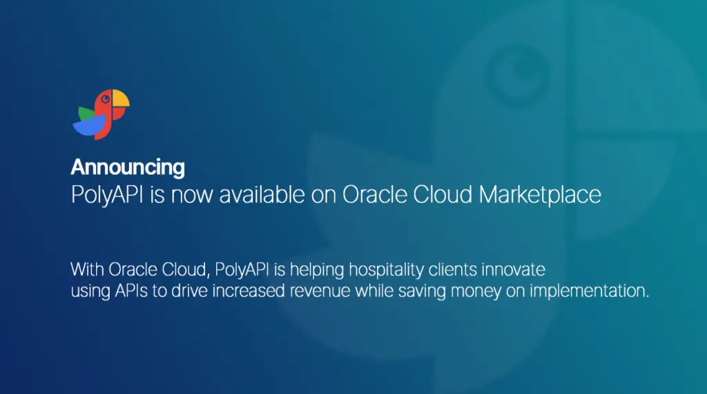 PolyAPI on Oracle Cloud Marketplace