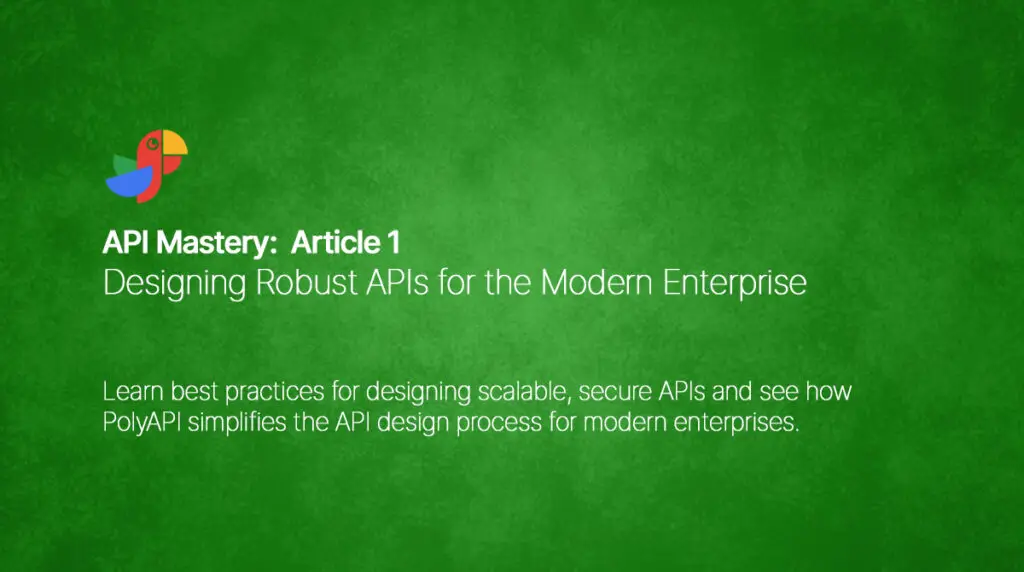 Poly API Mastery - Article 1